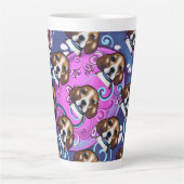 Beagle Latte Mok (Voorkant)