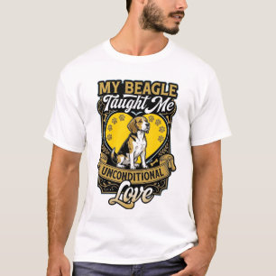 Beagle Leerde Me Onvoorwaardelijke Liefde Hond Har T-shirt