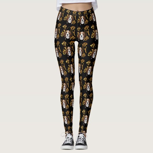 Beagle  leggings (Voorkant)