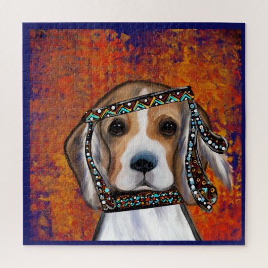 Beagle      legpuzzel (Verticaal)