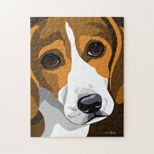 Beagle Legpuzzel (Verticaal)