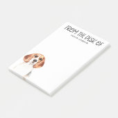 Beagle liefhebber post-it® notes (Schuin)