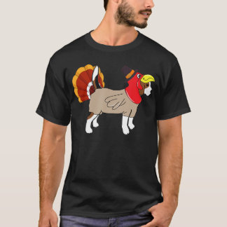Beagle Love Rescue Dog Turkey Pilgrim Pet Thanksgi T-shirt