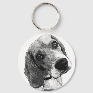 Beagle Love Sleutelhanger