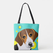 Beagle Lover Gifts Draagtas (Achterkant)