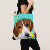 Beagle Lover Gifts Draagtas (Dichtbij)