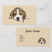 Beagle Lover Visitekaartje (Voorkant / Achterkant)