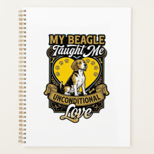 Beagle m'a appris l'amour inconditionnel Chien Cœu