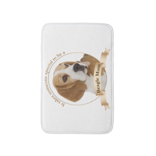 Beagle Ma Bathmat Badmat (Voorkant Verticaal)