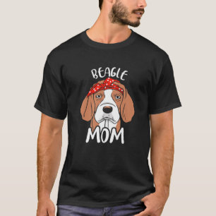 Beagle Ma Girl Lover Puppy Dog Beagles moeder T-shirt