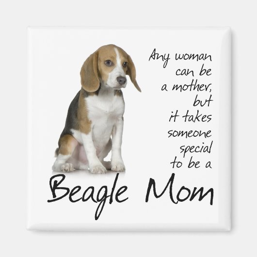 Beagle Ma Magnet Magneet (Voorkant)
