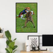 Beagle maakt concurrentie uit... poster (Thuiskantoor)