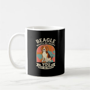 Beagle Maakt Me Gelukkig Jij Niet Zo Veel Hond Koffiemok