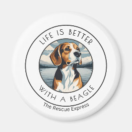 Beagle-magneet Magneet