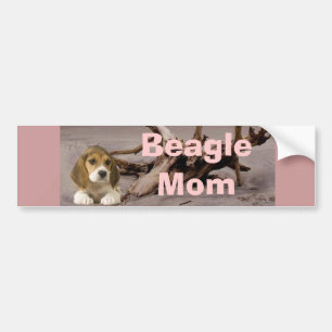 Beagle Mam Bumpersticker