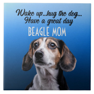 Beagle Mam Ceramic Tile Tegeltje