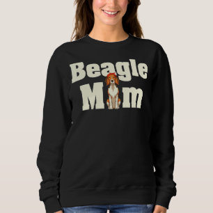 Beagle Mam Dog Eigenaar Vrouwen Schudden Dierenvee Trui