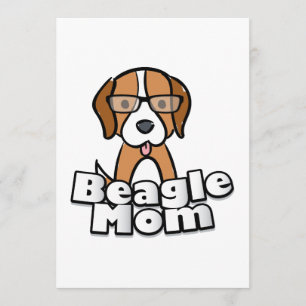 Beagle Mam Love Dog Moederdag Gift Kaart