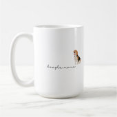 Beagle Mama Coffee Mug (Gauche)