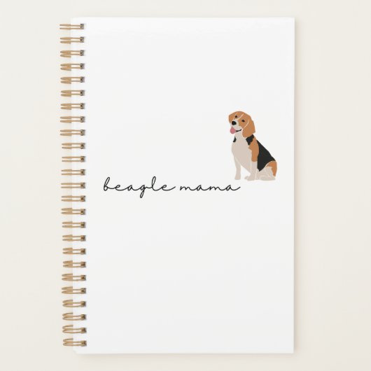 Beagle Mama Planner (Voorkant)