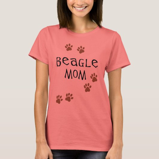 Beagle mama t-shirt (Voorkant)