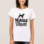 Beagle mama t-shirt (Voorkant)