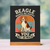 Beagle Me Rend Heureux Vous Pas Tellement Chien (Neutre)