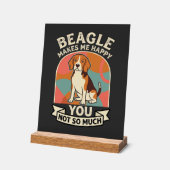 Beagle Me Rend Heureux Vous Pas Tellement Chien (Angle)