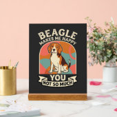 Beagle Me Rend Heureux Vous Pas Tellement Chien (Mariage)