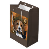 Beagle medium cadeauzakje (Achterkant Gekanteld)