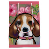 Beagle medium cadeauzakje (Achterkant)
