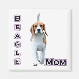 Beagle Moeder 4 - Magneet