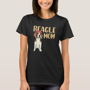 Beagle Mom Schattigee Dog Day Hoofdbanden voor Vro T-shirt