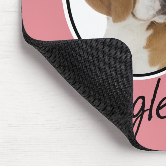 Beagle Mousepad Muismat (Hoek)