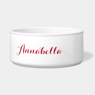 BEAGLE  naam Dogfood Pet Bowl Voerbakje