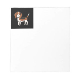 Beagle New Cartoon Notitieblok