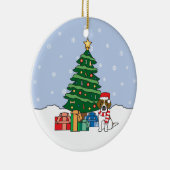 Beagle Ornament (Rechts)