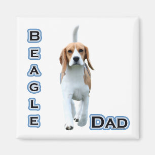Beagle Papa 4 - Aimant