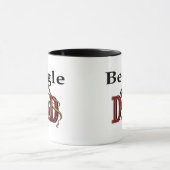 Beagle Papa Mug (Centre)