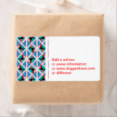 Beagle Pattern Quattrodog Etiket (Insitu)