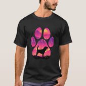 Beagle Paw mam Pap Dog Women Mannen T-shirt (Voorkant)