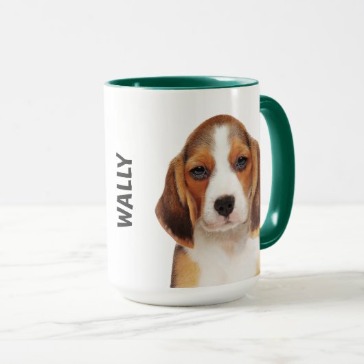 Beagle Personalized Mug Mok (Voorkant rechts)