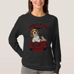 Beagle Pet Kinda Busy is een eigenaar van een hond T-shirt