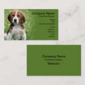 Beagle Pet Sitting Visitekaartje (Voorkant / Achterkant)
