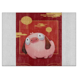 Beagle Pig_Pig Lover Snijplank