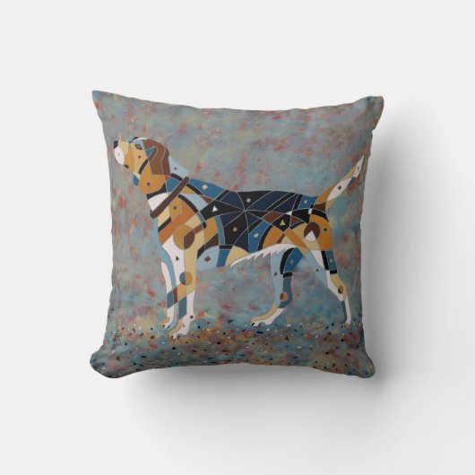 Beagle Pillow - hedendaagse hond 3 Kussen (Voorkant)