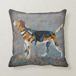 Beagle Pillow - hedendaagse hond Kussen