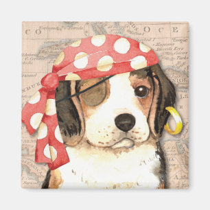 Beagle Pirate Magneet