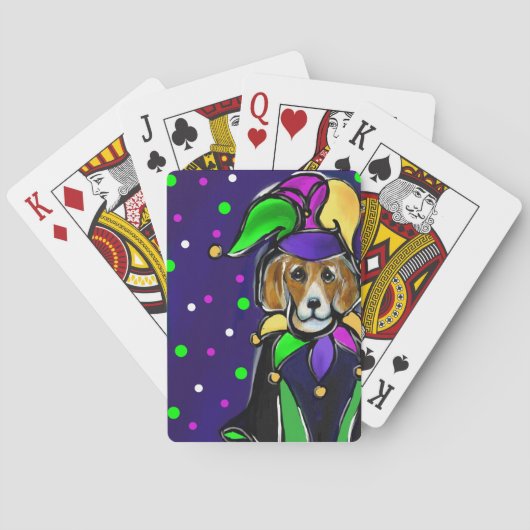 BEAGLE POKERKAARTEN (Achterkant)