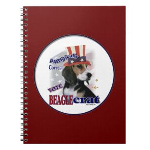 Beagle Politieke Humor Notitieboek